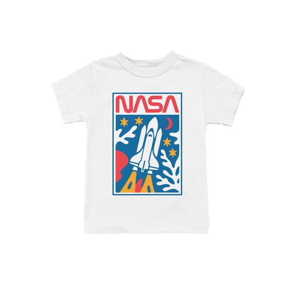 Officially Licensed NASA Space Shuttle Launch Art Youth's T-shirt