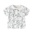 thumbnail image 3 of BOOMNY Toddler Boys Short Sleeve T Shirts Cartoon Graphic T-Shirts Loose Tee Tops, Sizes 4-5 Years, 3 of 7