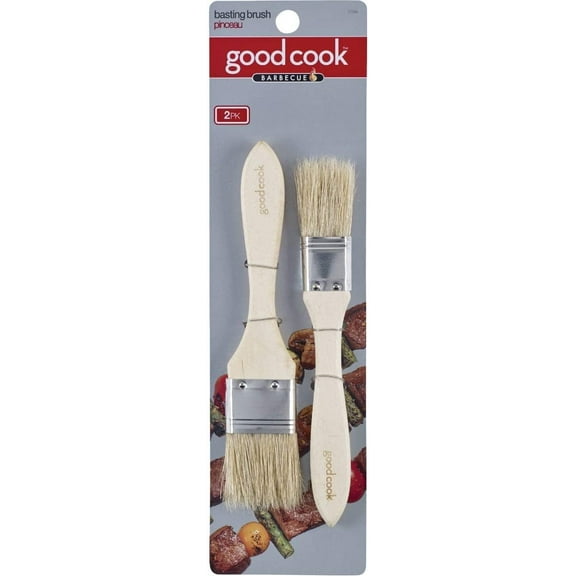 GoodCook Pastry & Basting Brush Set - Tampico Bristles - 2 Piece