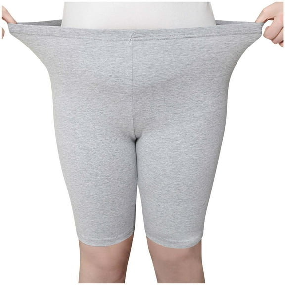 Aofany Women's Pajama Pants Lounge Solid Soft Cozy Capri Trousers 2025 Plus Size Elastic Waist Thin Summer Baggy Pants