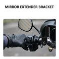 thumbnail image 3 of UPGRATOR 2Ud Soporte Negro Para Teléfono Con Extensión De Espejo Retrovisor Para Motocicleta Resistente Y Universal, 3 of 8
