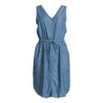 thumbnail image 5 of Time and Tru Women's Sleeveless Utility Dress, Sizes XS-XXXL, 5 of 5
