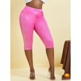 thumbnail image 1 of Talla grande 3D Imprimir Leggings Capri Rosegal Leggings de talla grande, 1 of 5