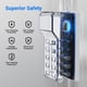 thumbnail image 3 of Bloque de cargador USB C Resypey de 10 puertos (6 USB-A y 4 USB-C) de 50 W, 3 of 6