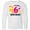 AA-White, variant on Inktastic Its My 6th Birthday with Smiling Emoticons Long Sleeve Youth T-Shirt