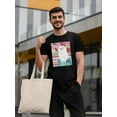 thumbnail image 2 of Della Rose Maltese T-Shirt Men -Carolee Vitaletti Designs, Male 4X-Large, 2 of 4