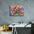 thumbnail image 6 of Epic Graffiti 'Owl Autonomy' by Laura Audi, Canvas Wall Art, 16"x12", 6 of 8