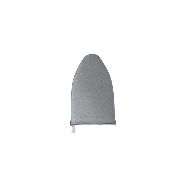 Matsuzay Mini tabla de planchar de mano, manopla de algodón antivapor, manga para dormitorio, ropa, camisa, abrigo, guantes resistentes al Suministros de limpieza para el hogar Gris claro