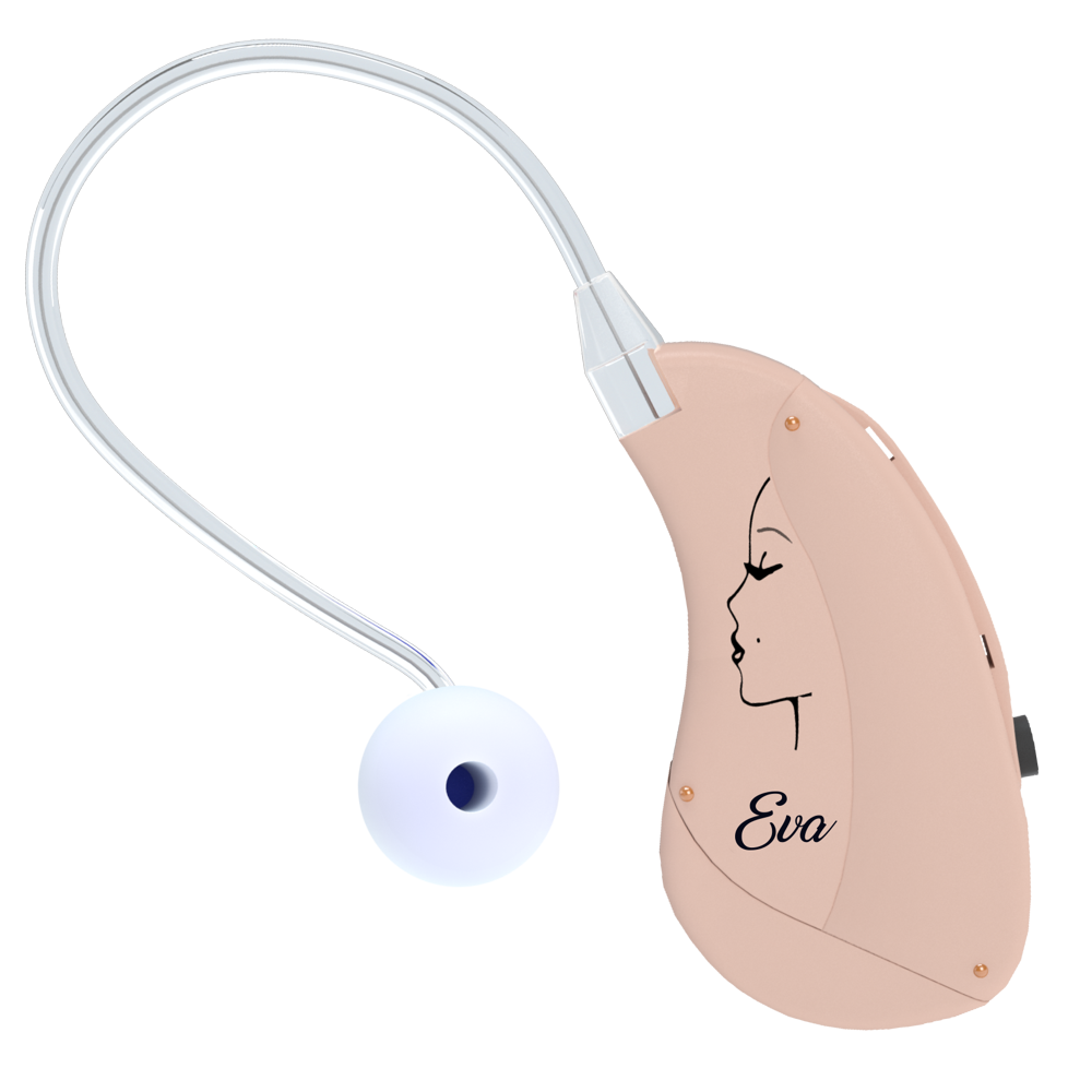 Eva™ by iHEAR®, Small, Low Profile Digital Hearing Aid, Designed for Women (Right Ear, Petite