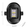 thumbnail image 2 of Luz estroboscópica para Dron recargable, luz LED ajustable de 4/7 colores, Compatible con Drones Mavic 3/Mini 3 Pro/Air 2S, 2 of 14