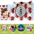 thumbnail image 3 of AOLOA Personalized Toddler Nap Mat - Custom Name Slumber Bag with Fire Truck Design, Soft and Cozy Sleeping Bag for Kids, Perfect for Daycare, Preschool, and Rescue-Themed Naptime Adventures, 3 of 8