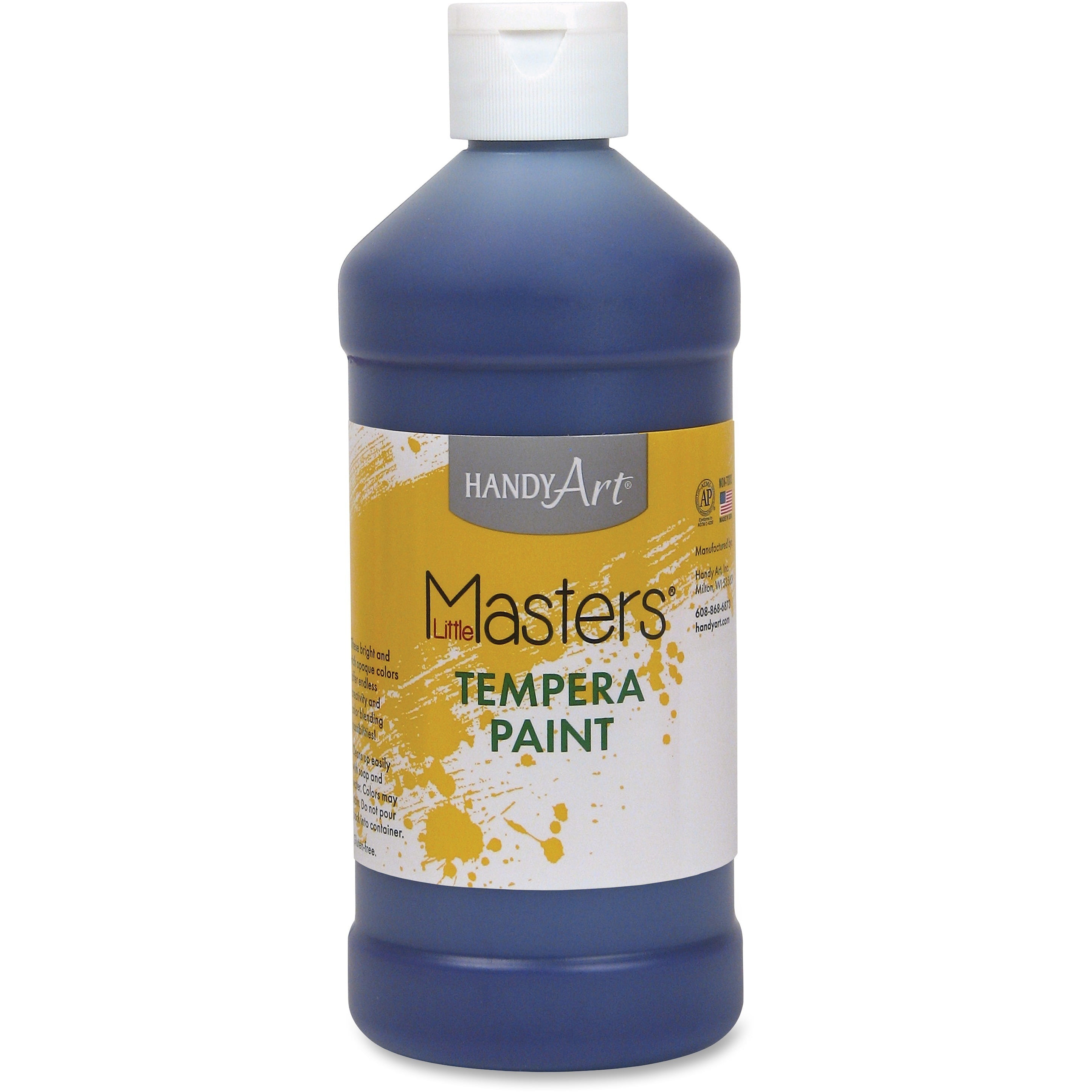 Handy Art® Little Masters® Washable Tempera Paint, 128 oz, Primary Color  Set