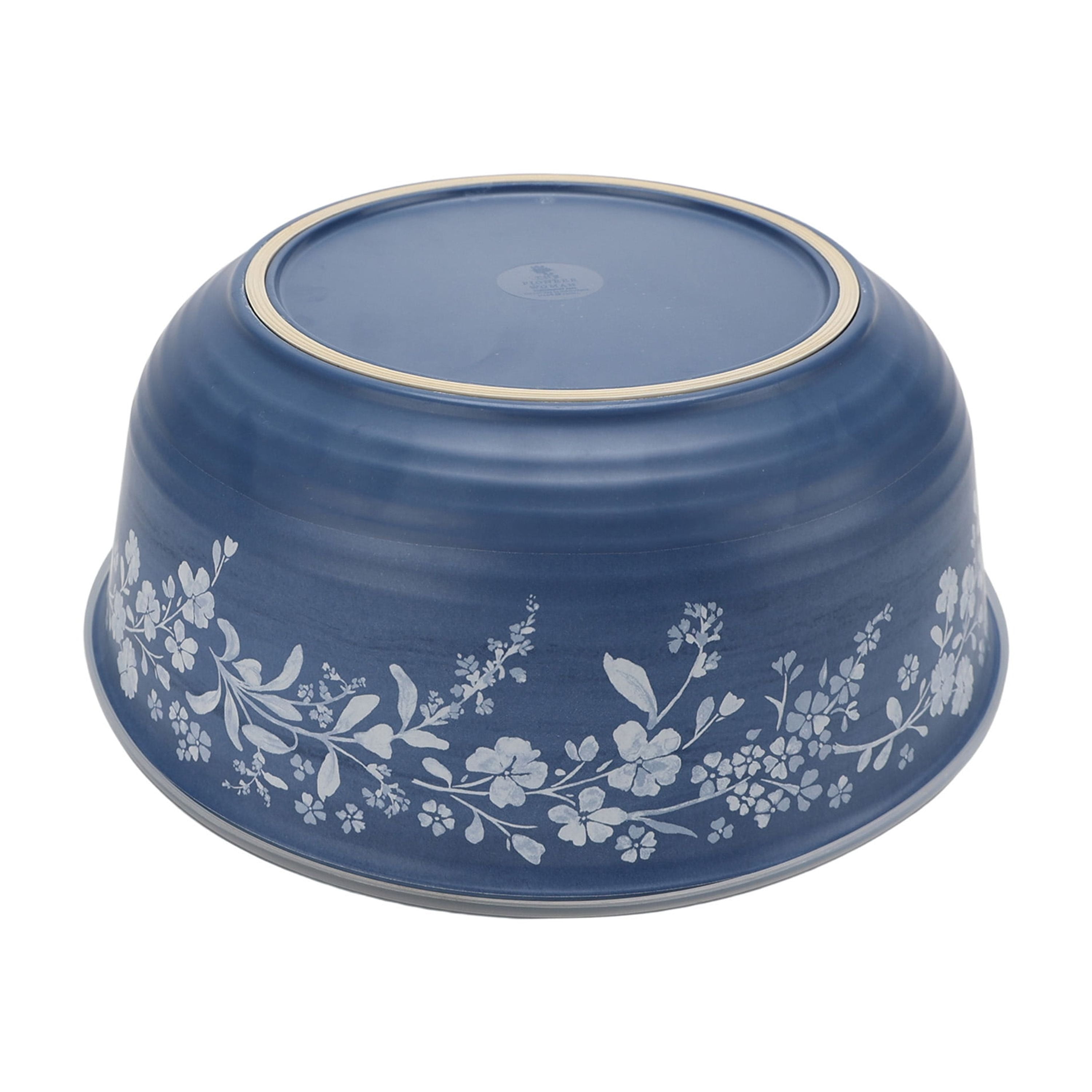 The Pioneer Woman Daisy 6-Piece Bamboo Melamine Bowl Set with Lids, Multicolor