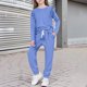 thumbnail image 1 of Conjuntos de blusas y camisas de cuello redondo y manga larga para niñas y niños, otoño invierno, blusas de cuello redondo y manga larga, pantalones cortos casuales, traje deportivo para bebé, top de, 1 of 8