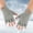 Gray, variant on Fingerless Gloves Men Cable Knitted Fingerless Warmers Fingerless Gloves for Scenario Use Knitted Gloves with Thumb Hole Stretchy Knit Gloves Half Finger Gloves Typing Gloves Navy One Size