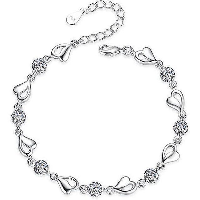 Pulsera con dije de estrellas centelleantes, pulsera de estrellas con cuentas, pulsera minimalista, pulsera para uso diario, pulsera de eslabones, pulsera celestial, regalo