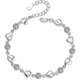 thumbnail image 1 of Pulsera con dije de estrellas centelleantes, pulsera de estrellas con cuentas, pulsera minimalista, pulsera para uso diario, pulsera de eslabones, pulsera celestial, regalo, 1 of 4