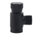 thumbnail image 1 of Soda Valve CO2 Cylinder Refilling Adapter Integrated ASA CGA320 Connector Accessory Black, 1 of 12