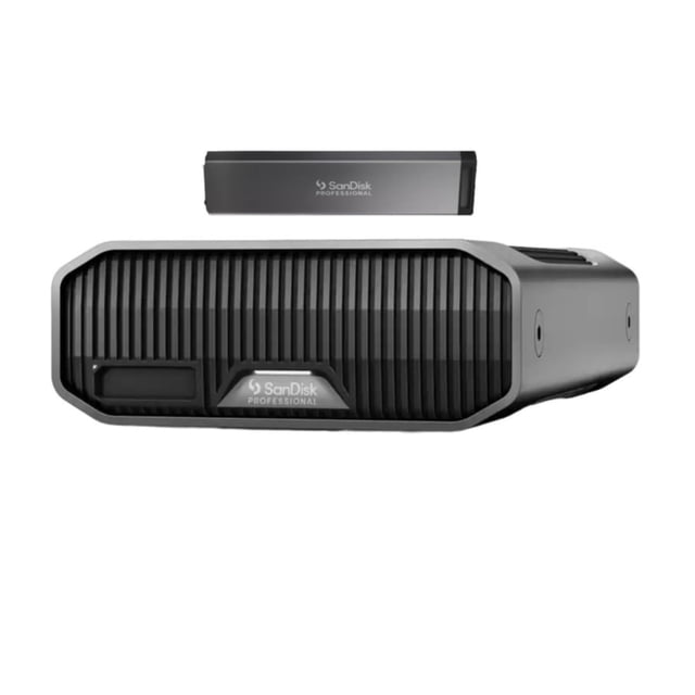 SanDisk Professional Disco Duro de Escritorio G-Drive 18TB Bundle PRO-Blade SSD Mag 1TB (2 Artículos)