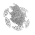 thumbnail image 1 of serony Filigree Decorative Metal DIY Hair Accessories Embellishments Silver Style 3, 1 of 9