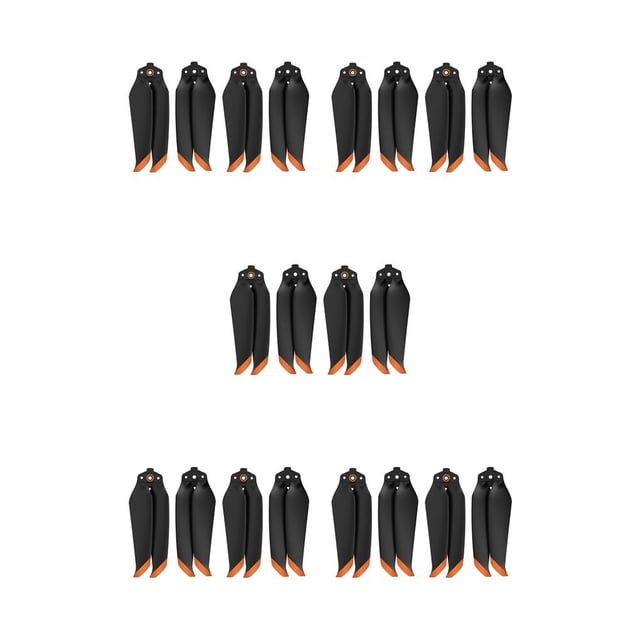 Vogacara Hélices 7238F de bajo ruido para dron 2S 2 pares Naranja Type2 NO2