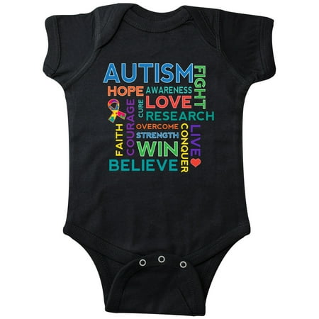 

Inktastic Autism Support slogan Gift Baby Boy or Baby Girl Bodysuit