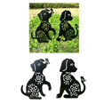 thumbnail image 2 of JZROCKER 1/2Pcs Metal Dog Garden Decors Garden Decors Sculpture Metal Dog, 2 of 10