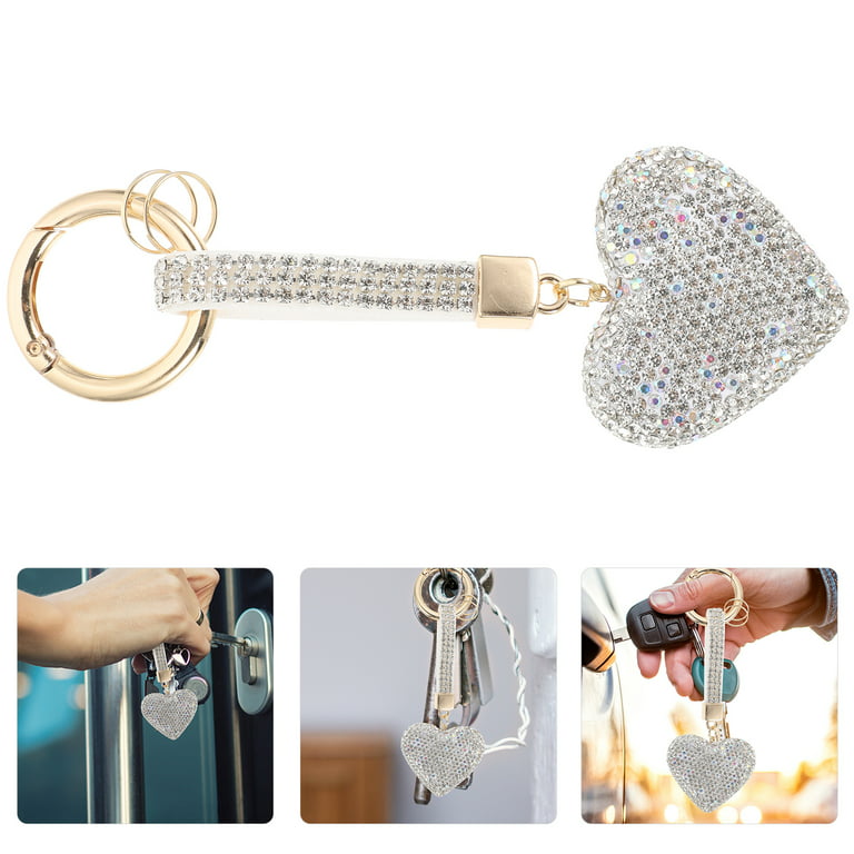 SOAC Bling Keychain Women Purse Charms Handbags Pendant Rhinestone Key Ring for Women, Women's, Size: 13.5x5cm