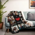 thumbnail image 3 of Birthday Gifts for Wife from Husband-Wife Birthday Gift Ideas 80"x60"Husband to My Wife Blanket Wedding for Her, 3 of 5