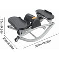 thumbnail image 2 of Rock Stepper, Side to Side Latera, Stepper with LCD Display, Low-Impact Home Workout for Legs, Glutes & Cardio, Quiet, Compact Fitness Machine for Apartment & Home Gym, 2 of 8