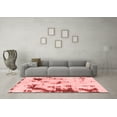 thumbnail image 3 of Ahgly Company Indoor Rectangle Abstract Red Modern Area Rugs, 4' x 6', 3 of 4