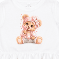 thumbnail image 4 of Inktastic Teddy Bear Cute Girls Toddler Dress, 4 of 5