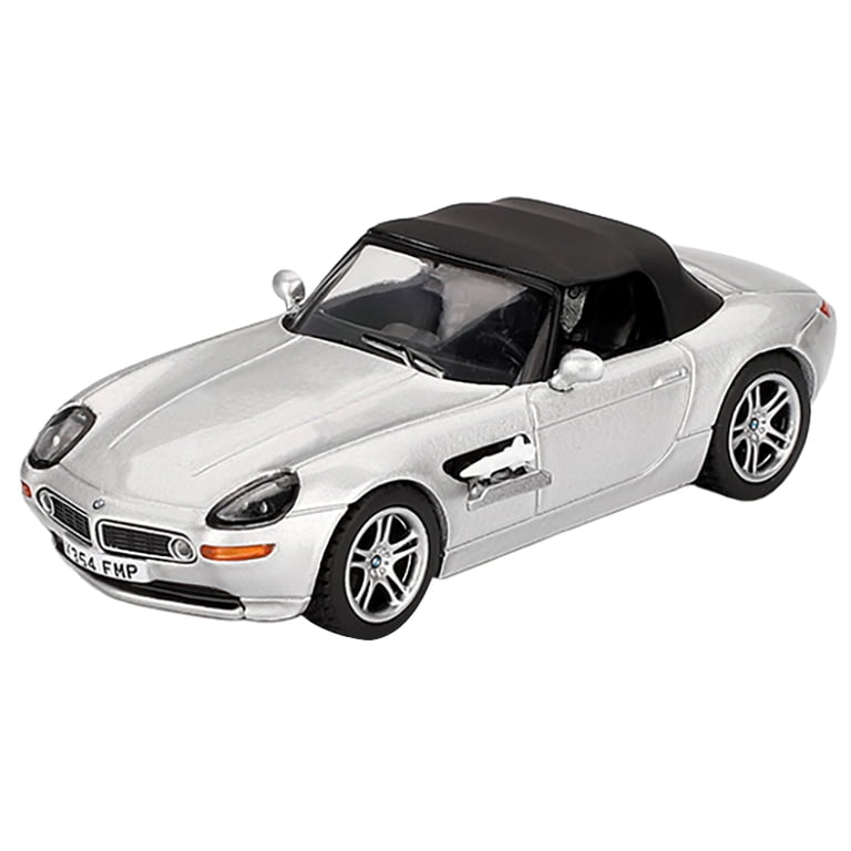  Z8 ミニカー BMW Z8 Silver Metallic w/Black Soft Top 007 James Bond 