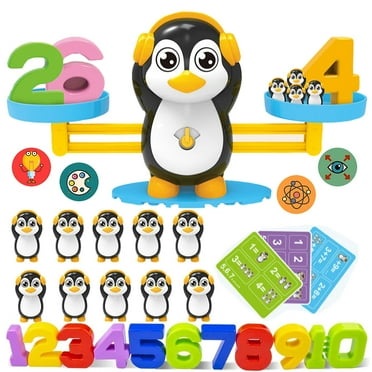 YIYOUZQT Balance Board Game Preschool Activities Math Learning Stem Montessori Cool Toys STEM Toys Balancing Numbers Games Ideal Chrismas Birthday Gift Toy for Kids Ages 3 4 5 6 Year Old