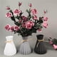 thumbnail image 4 of Florero de plástico Matsuzay anticerámica irrompibles lindos decoración fiestas Negro, 4 of 6