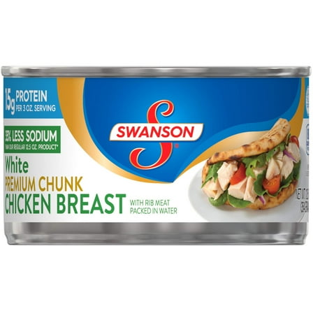Swanson Premium White Chunk Chicken Breast (Pack of 12)