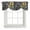 Gray, variant on Tie Up Valance You Are My Sunshine Valances for Windows Yellow Sunflowers Cute Bees Heart Black Balloon Shade Valance Window Treatment Short Curtain Valances for Living Room Kitchen Bedroom 42"x12"
