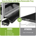 thumbnail image 6 of Aivituvin Large Chinchilla Cage, 4 Levels Ferret Cage  Large Critter Nation Hutch with Chew-Proof Aluminium Edge & PVC Layer, Brake Wheels Moveable, 6 of 6
