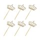 thumbnail image 2 of Princess Cupcake Toppers Shine Embellishment Reutilizable Mosaico Proceso frágil para Graduación Boda Inauguración Postre Booth Props Oro Gloria Primeros de la magdalena, 2 of 9
