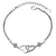 thumbnail image 1 of Pulsera de imitación de las mujeres pulsera de corazón en forma de corazón pulseras de joyería, 1 of 7