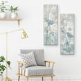 thumbnail image 2 of Masterpiece Art Gallery Winter Birds I & II by Carol Robinson Canvas Art Print Set of 2 (12" x 36"), 2 of 4