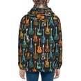 thumbnail image 4 of Hoodies for Teen Girls Boys - Colorful Guitar Warm Boys' Fashion Hoodies & Sweatshirts, Boys Girls Kids Clothes Size 7-8 Youth Pullover with Kangaroo Pocket, 4 of 5