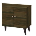 thumbnail image 3 of Uspridefurniture Galileo TV Stand with 2 Doors for TVs up to 70", Walnut, 3 of 5