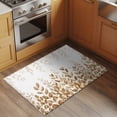 thumbnail image 2 of 2x3 Ft Entryway Area Rug, Eucalyptus Leaves Kitchen Rug Runner Washable Floor Mat, Spring Plants Country Yellow Non Slip Indoor Door Mat Throw Carpet for Bathroom Living Room Bedroom, 2 of 8