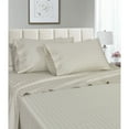 thumbnail image 5 of Spring Home 1200 Thread Count 100% Egyptian Cotton Deep Pocket Dobby Striped Sheet Set, 5 of 5