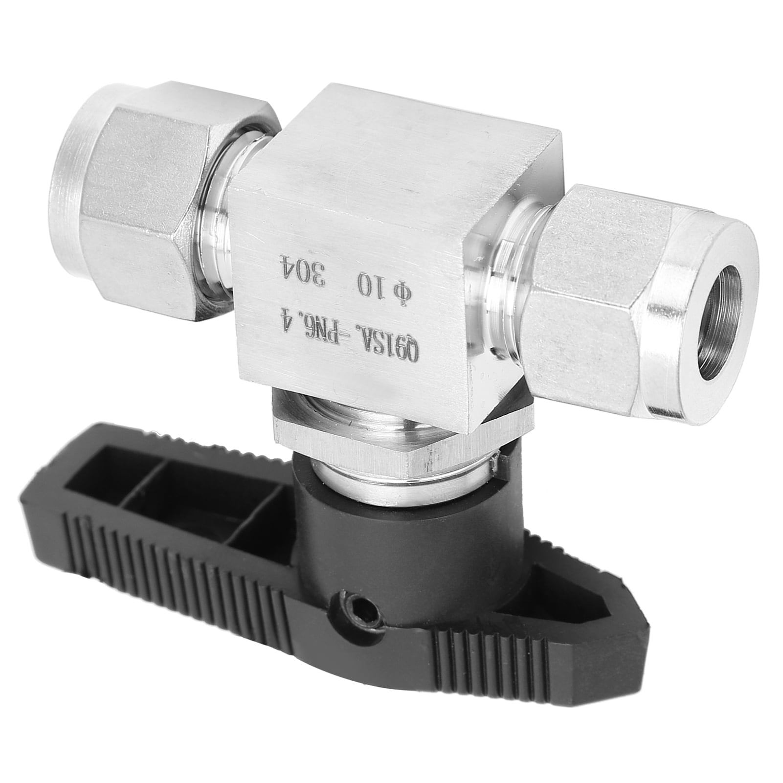 Strong Connection Smooth 930Psi Delicate SS‑44S6 Needle Valve Ф10 304 Stainless Steel Valve for Water Gas Oil Automobile And Shipbuilding Industry 
