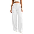 thumbnail image 2 of SeekIslan Wide Leg Loose Pants for Women High Waisted Business Casual Slack Pants, 2 of 5