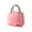 Pink, variant on Lunch Bag Insulated Bento Bag, TOUMENY Thickened Aluminum Foil Thermal Lunch Tote, Portable Waterproof Lunch Box Carrier for Work School Travel Picnic, Light Blue