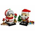 thumbnail image 3 of LEGO Brick Headz Mr. & Mrs. Claus (40274) 341 Pcs., 3 of 5