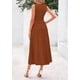 thumbnail image 2 of Vestido PRETTYGARDEN 2025 sin mangas línea A plisado XXL, 2 of 8
